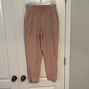 CALIA Women’s High Rise Jogger with Elastic Waist in Sandstone Pink size Medium